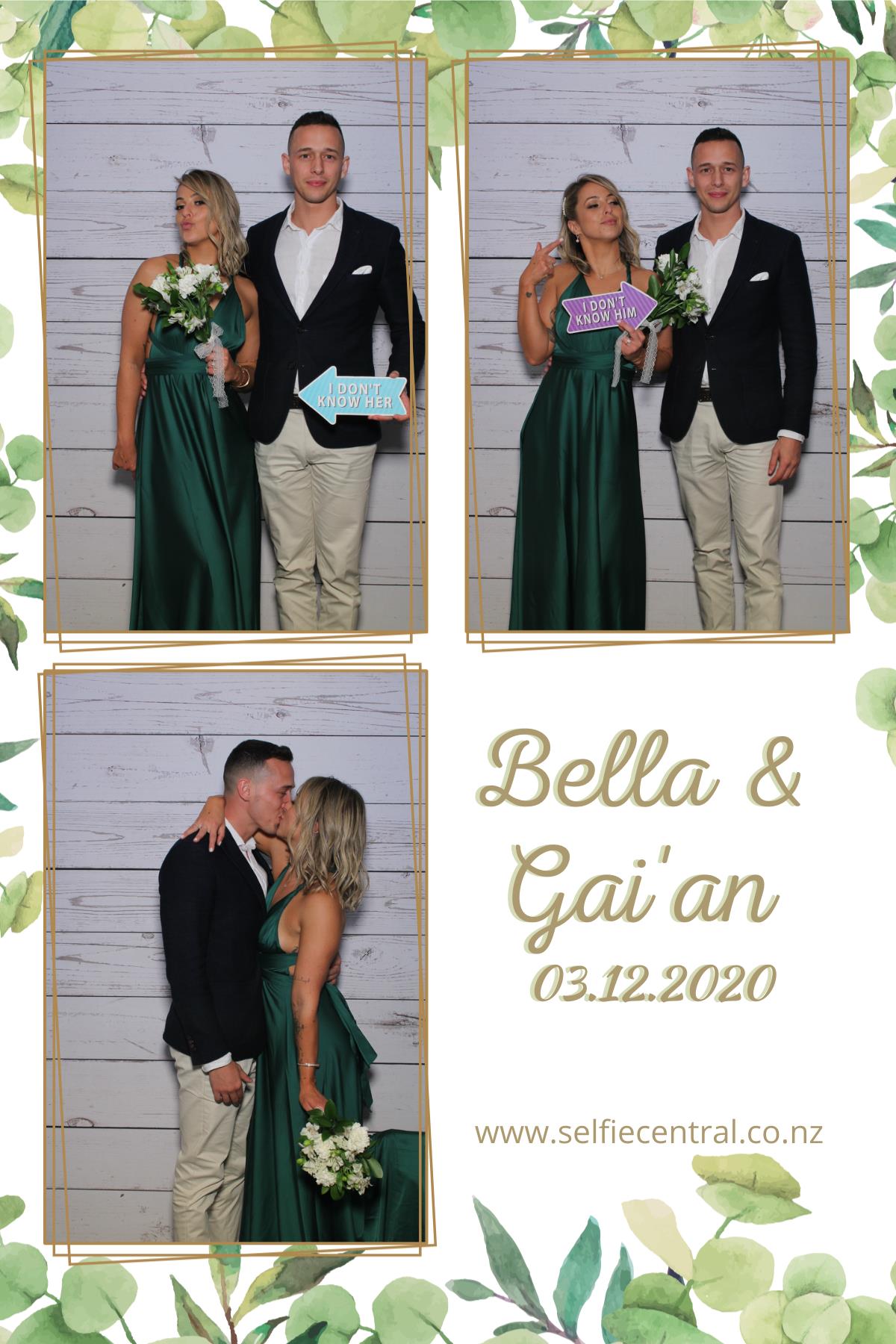 Bella & Gai'an's wedding | View more photos from the event at gallery.photobooth.co.nz/u/SelfieCentral/Bella-Gaians-wedding